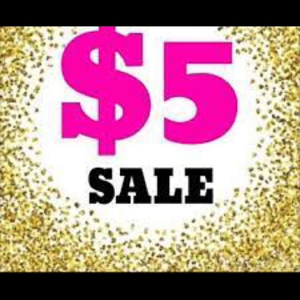 Five dollar summer sale!